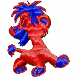 Dogs Embroidery Design 6